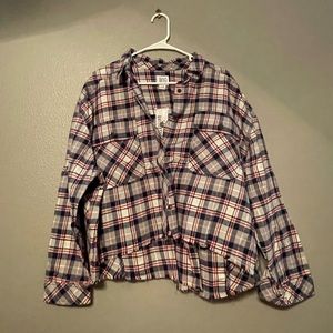 Cropped Flannel